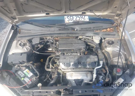 2002 Honda Civic Lx from USA, damaged, VIN 1HGES16622L014969